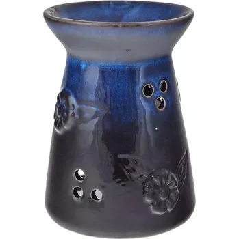 Aroma lampa Aromalampa Květy 12 cm modrá