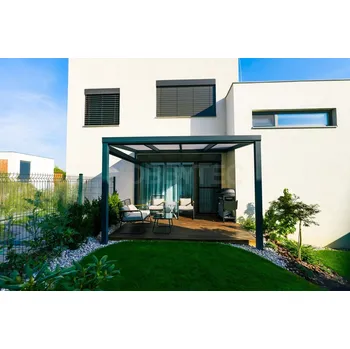 Pergola Hliníková pergola s polykarbonátem POLLARD - vlastní výroba