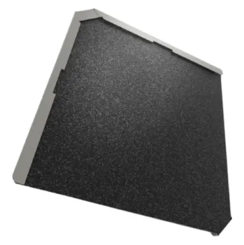 plechová krytina BELPROFILE Maloformátová krytina QUADRA BigStone RAL 9005 černá