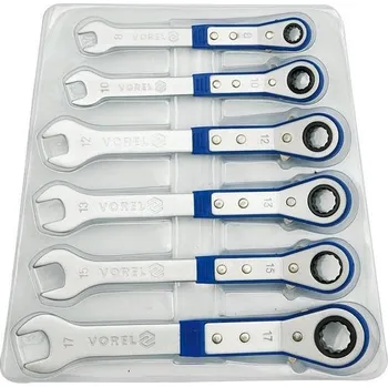 Sada nářadí Sada klíčů očkoplochých ráčnových 6 ks