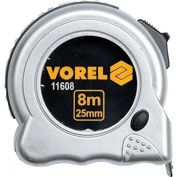 Sada nářadí Metr svinovací 8 m x 25 mm šedý