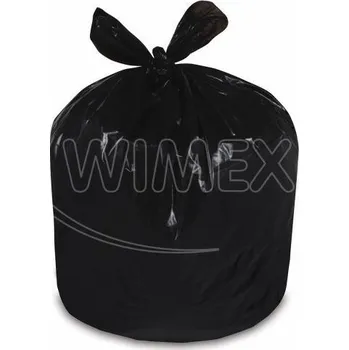 Pytle na odpadky Sáček do koše (LDPE) silný černý 50 x 60 cm 30L [25 ks]