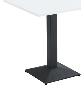 Jídelní stůl Tempo Kondela Rahola 1 (bílá + černá) (pro 2 osoby)