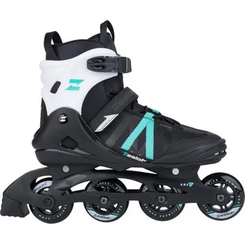 Kolečkové brusle Fitness inline brusle Zealot ANNIX 40 Černá, Bílá, Tyrkysová