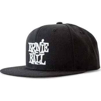 Kšiltovka Ernie Ball Stacked Logo Hat Black + prodloužená záruka 3 roky