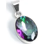 Stříbrný přívěsek s mystickým topazem Carolyn