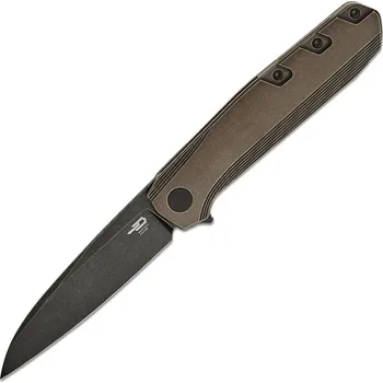kapesní nůž Bestech Brrknives M390 Černá Bronzová BT2408B