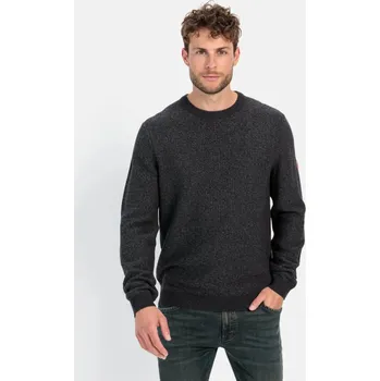 Pánský svetr SVETR CAMEL ACTIVE PULLOVER CREWNECK GRAPHITE GRAY