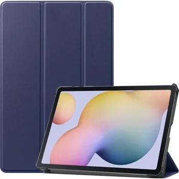 Pouzdro na tablet VSECHNONAMOBIL 23396 LEATHER zaklapovací obal Samsung Galaxy Tab S8 / Tab S7 tmavomodrý