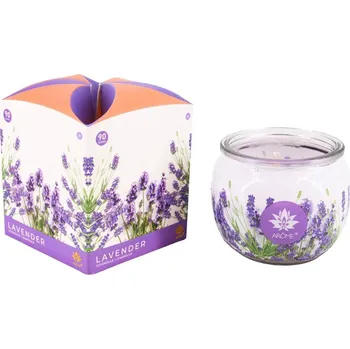 Svíčka AROME svíčka vosková ve skle 90g Lavender 0326 934207,00