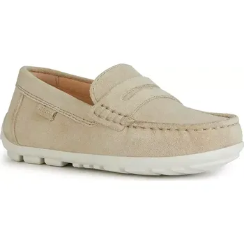 Dámské mokasíny Dětské semišové mokasíny Geox NEW FAST béžová barva, J826CA.00022 J826CA.00022.32.34 80X, EUR 33
