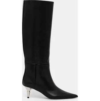 Dámské kozačky Kožené kozačky Proenza Schouler Spike dámské, černá barva, na podpatku, PS43071A PS43071A.999 99X, EUR 40