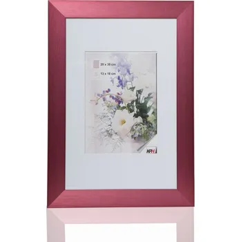 Rám na obraz AL-60 hliníkový fotorámeček 50x70 bordeaux kph
