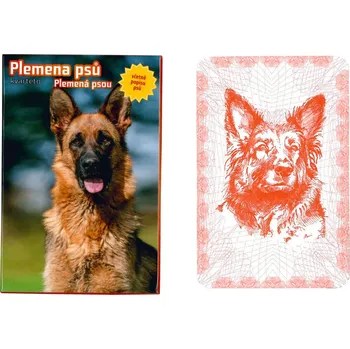 Pexeso Mičánek MP karty kvarteto Psi