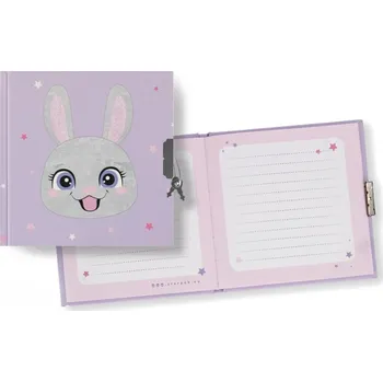 Zápisník Euro-Trade Památník se zámkem CUTIES - Králík