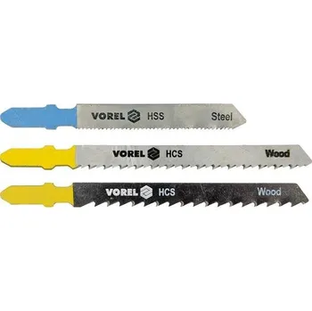 Sada nářadí List do přímočaré pily 100 mm na dřevo, dřevotřísku TPI10 5 ks