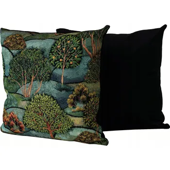 Polštář Polštář zelený a modrý dekorativní 50x50cm