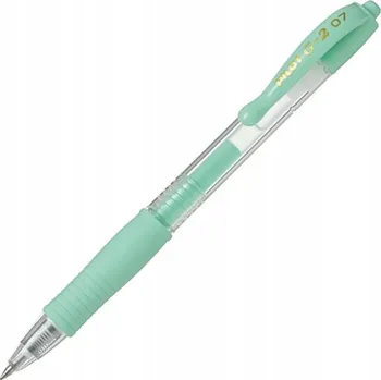 Propiska školní PILOT GELOVÁ pastelová ZELENÁ automatická MĚKCE PÍŠE