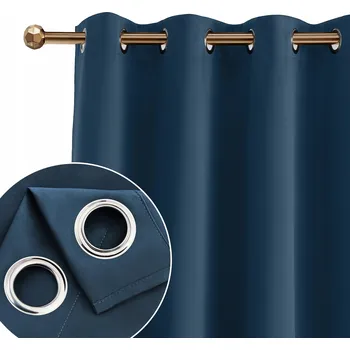 Obraz Závěs zatemňovací s kroužky 140 cm x 250 cm