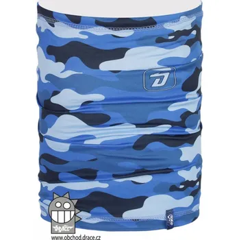 Nákrčník Multifunkční nákrčník Dráče - vzor 52, modrá Barva: Modrá, Velikost: M