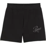 Dámské šortky Ess Script High-Waist Shorts 5 Black XL