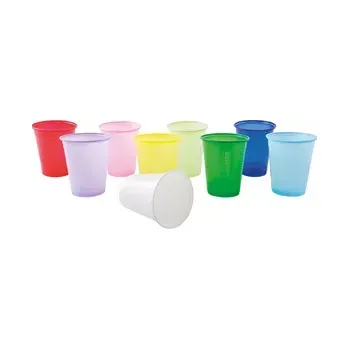 Jednorázové nádobí ORBIS Kelímky zelené 180 ml 100ks