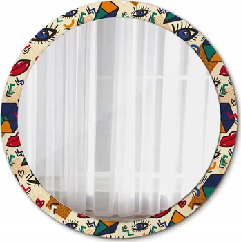 Zrcadlo Zrcadlo Závěsné do Koupelny Styl pop art 100cm