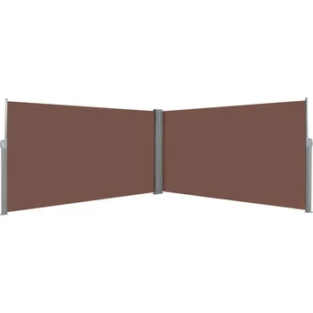 Markýza Zatahovací postranní markýza černá 160 x 600 cm