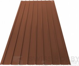 Trapézový plech Guttatop T12 - 2500 x 910 mm - RAL 8017 - 2,28m2