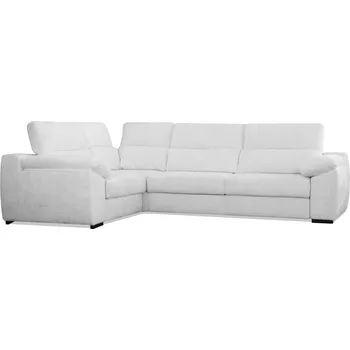 Sedací souprava Rozkládací rohová sedačka LEWIS I-R-II slonová kost