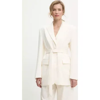 Dámské sako Sako Answear.LAB béžová barva LD2217.HWK 01X, vel. S