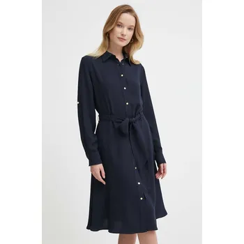 Dámské šaty Šaty Lauren Ralph Lauren 200668471 námořnická modř 59X, vel. 38