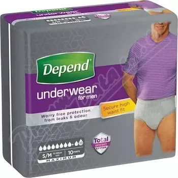 Depend Maximum inkont.kalh.muži vel.S/M 10ks