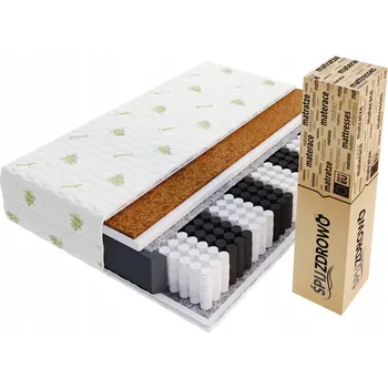Matrace Matrace 80x200 taštičková 7 zón pocket HOUSE kokos H3/H4 aloe vera