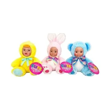 Panenka Lalka bobas w stroju zwierzątka softy mix