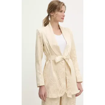 Dámské sako Sako Answear.LAB béžová barva 1517.6519.HWK 80X, vel. XL