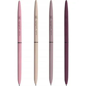 Automatické kuličkové Propiska MODRÉ Interdruk Pens píše DLOUHO 24 kusů