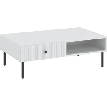 Konferenční stolek Konferenční stolek 2S ALMONTE bílá/černá