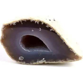 Přírodní kámen Geoda grey achát č.3 - 296g
