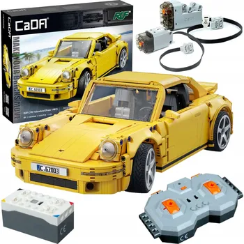 ostatní stavebnice STAVEBNICE CADA DÁLKOVĚ OVLÁDANÉ MĚSTSKÉ AUTO RUF CTR S RC POHONEM 1515 DÍLŮ