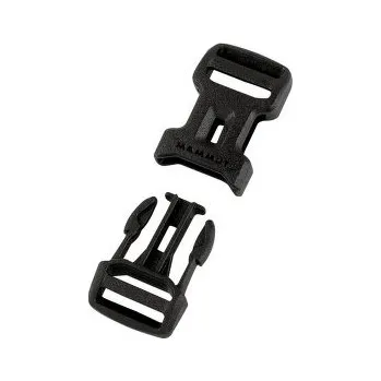 turistický batoh Přezka Mammut Dual Adjust Side Squeeze Buckle 25mm black 0001 25