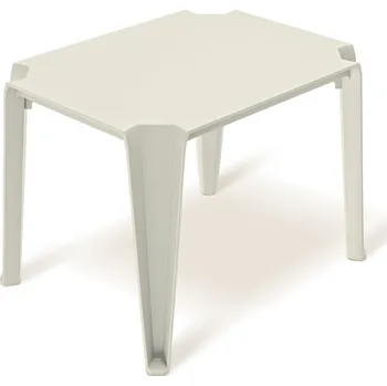 Konferenční stolek Zahradní konferenční stolek LOTTIES 77x50x56,5 cm béžový