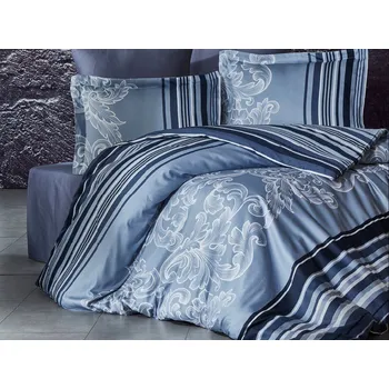 Povlečení Francouzské povlečení Satén 220x200, 70x90cm Sonet grey