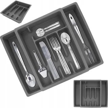 Příborník do zásuvky Organizer wkład do szuflady kuchennej na příbory