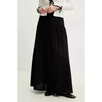Dámská sukně Bavlněná sukně Answear.LAB černá barva, maxi, áčková LSKW.659DANNIE.ums 99X, vel. M