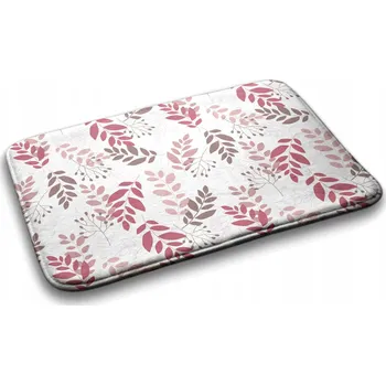Koupelnová předložka Protiskluzová koupelnová předložka s motivem listů