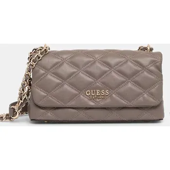 Kabelka Guess TAMSIN hnědá barva, HWQG96 32210 HWQG96.32210 98X, vel. ONE SIZE