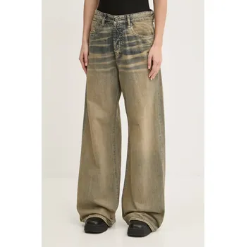 Dámské džíny Džíny Diesel 1996 D-SIRE L.32 TROUSERS dámské, zelená barva, A06925.09L49 81X, vel. 27/32