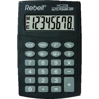 Kalkulačka Kapesní kalkulačka HC208, černá