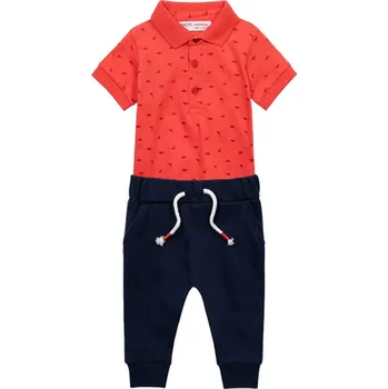 Kojenecká souprava Minoti Chlapecký set - tričko Polo a kalhoty, Minoti, Spike 3, Kluk 62/68